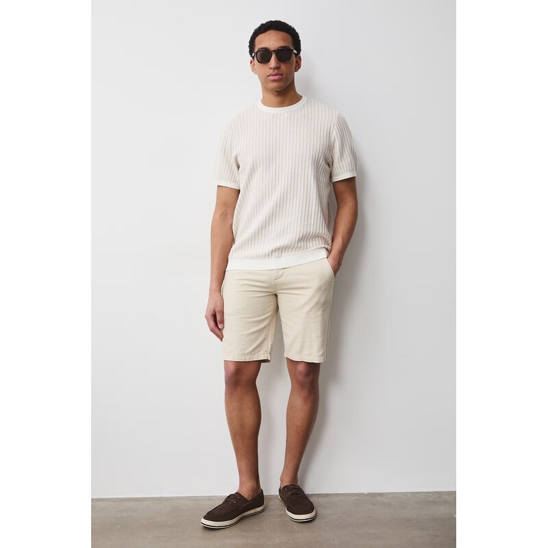 Šortky s prímesou ľanu Medicine 68476309