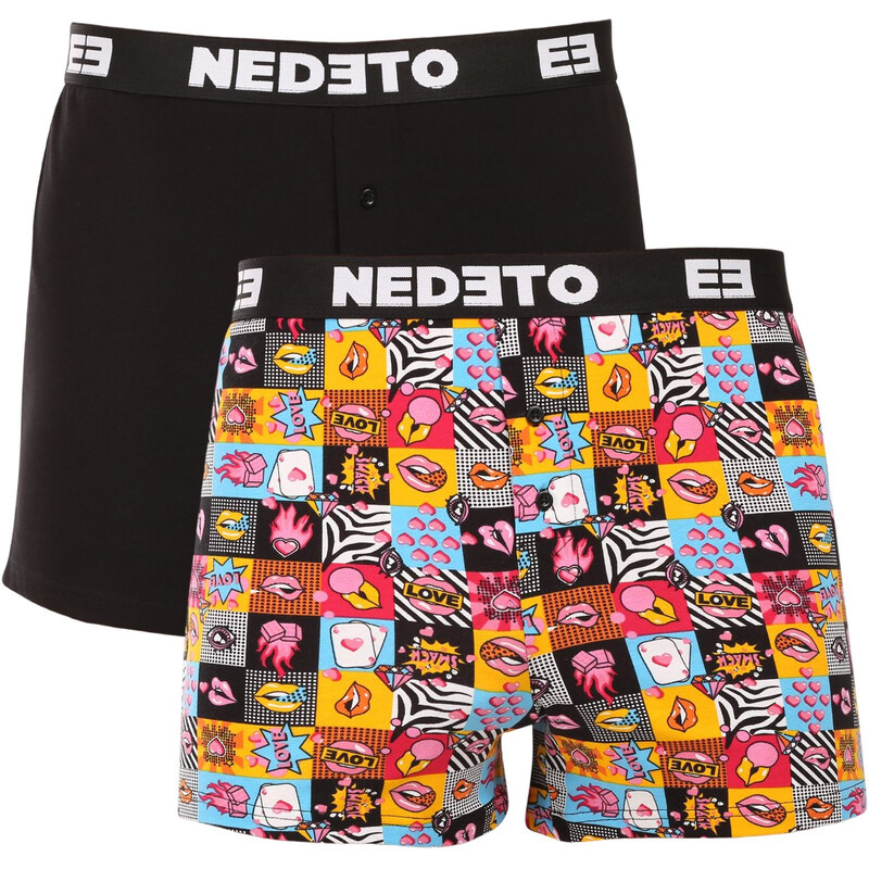 2PACK pánske trenky Nedeto viacfarebné (2NGV05) 68478012