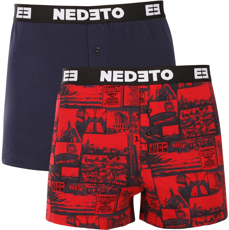 2PACK pánske trenky Nedeto viacfarebné (2NGV04) 68478013