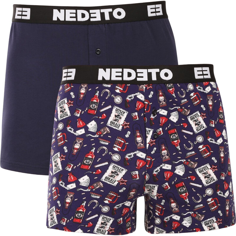 2PACK pánske trenky Nedeto viacfarebné (2NGV02) 68478015