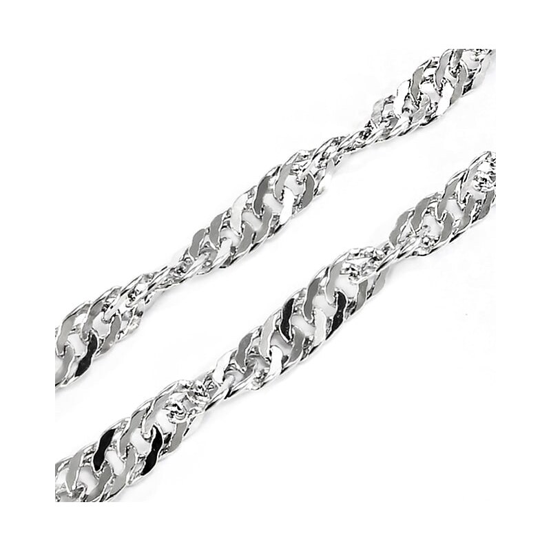 Strieborná retiazka Glare 428 68478153