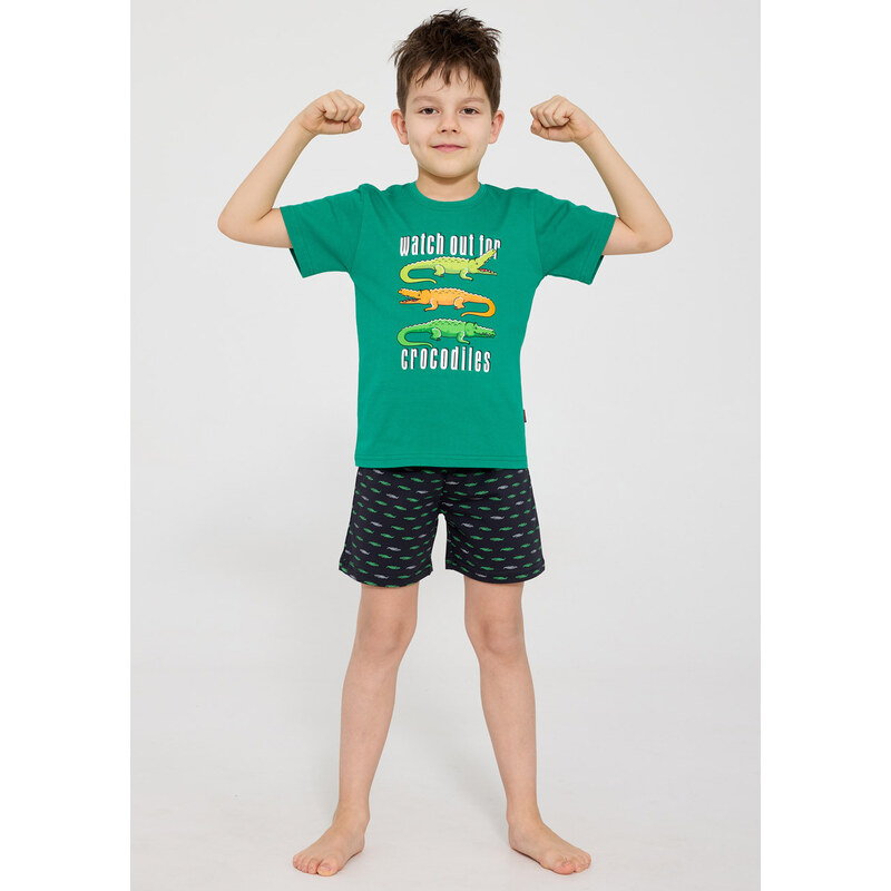 CORNETTE Chlapčenské pyžamo 789/125-Crocodiles 125 110-116 68478256