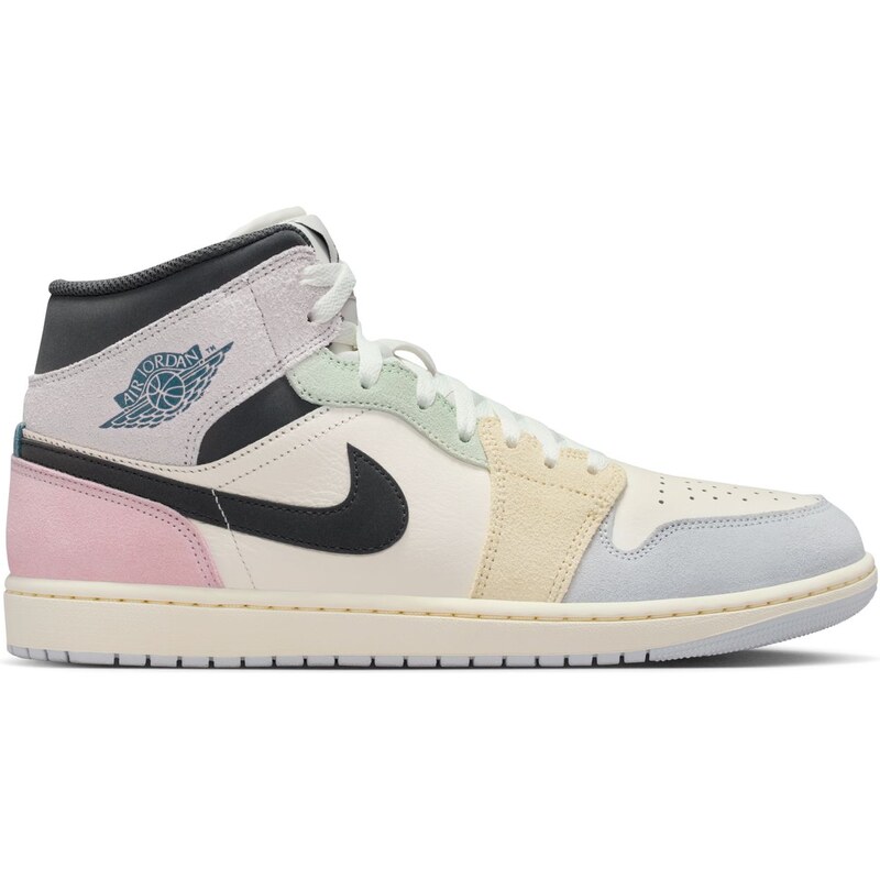Air Jordan 1 Mid SE Sail Iced Jade - Pánske - Tenisky Jordan - Biele - 68479827