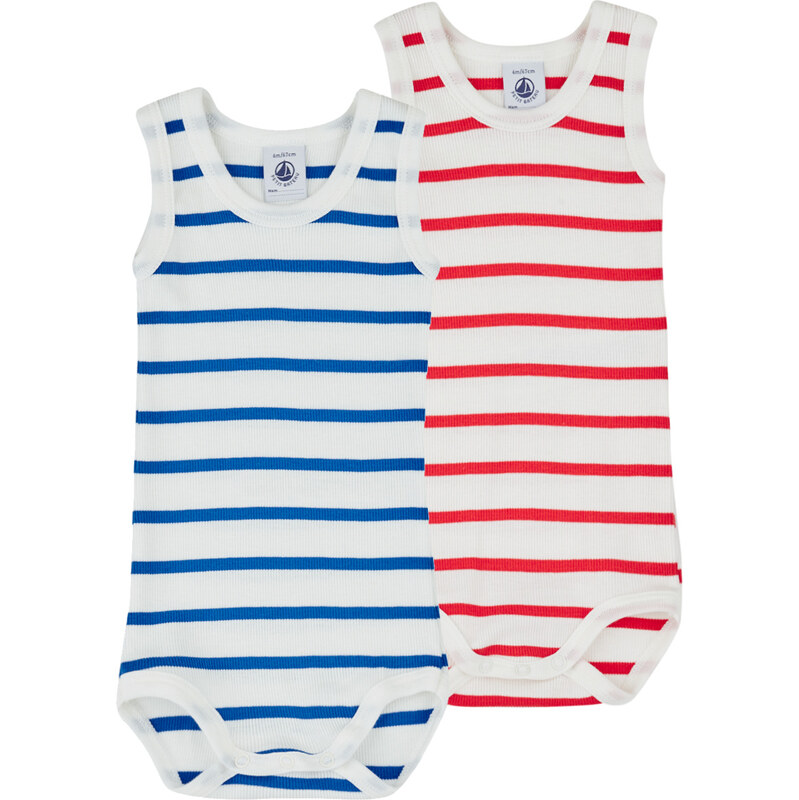 Petit Bateau Detské body 2 BODIES SM Petit Bateau 68488762