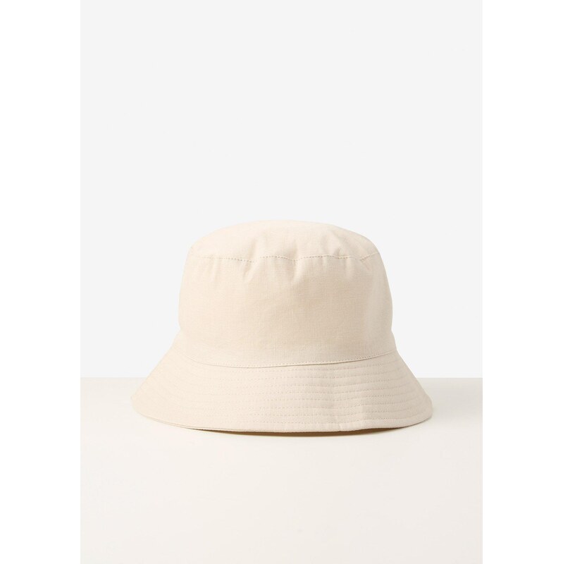 bonprix Plátený klobúk, farba béžová 68482399