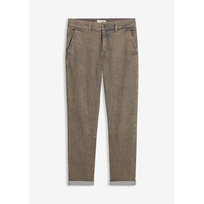 bonprix Relaxed-Fit strečové džínsy, komfortný pás, Straight, farba 68482413