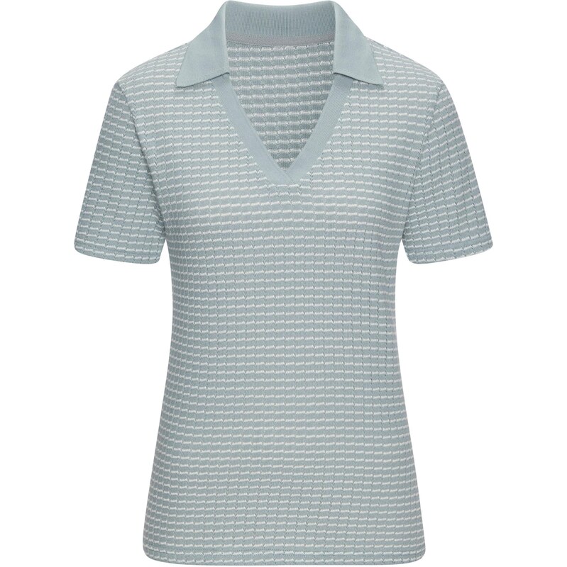 VIVANCE Tričko krémová / modrosivá 68490341