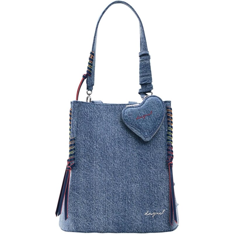 Desigual Batoh modrá denim 68490367