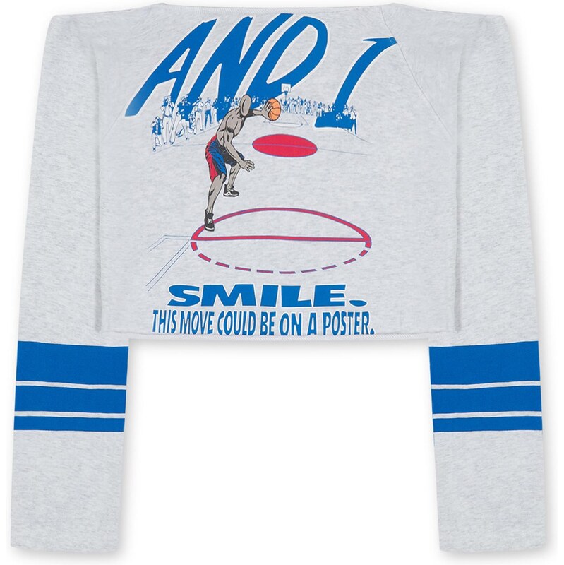 AND1 Tričko modrá / sivá / červená 68490432