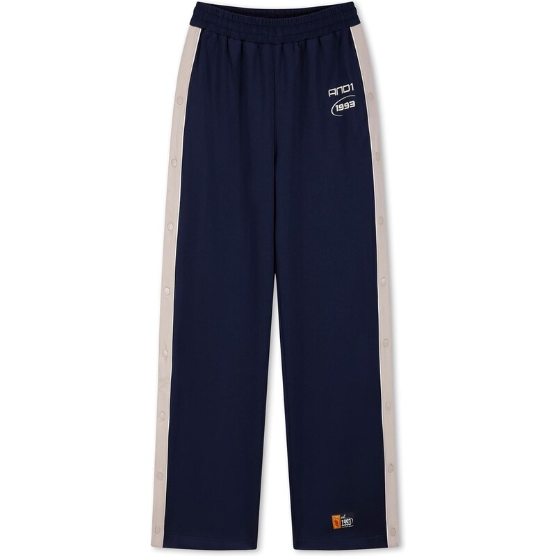 AND1 Nohavice svetlobéžová / námornícka modrá 68490455