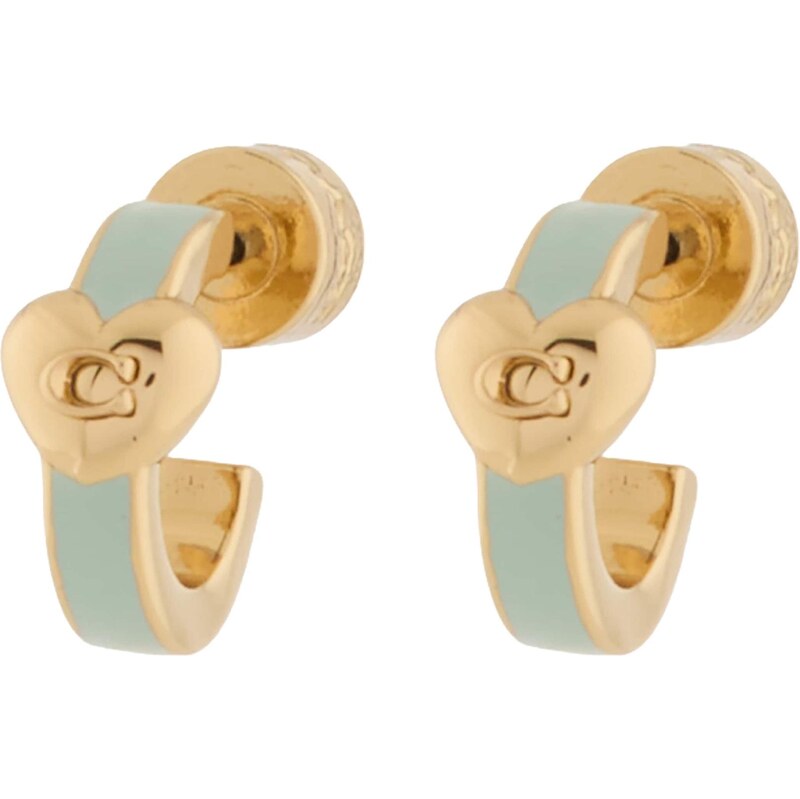 COACH Náušnice zlatá / nefritová 68490595