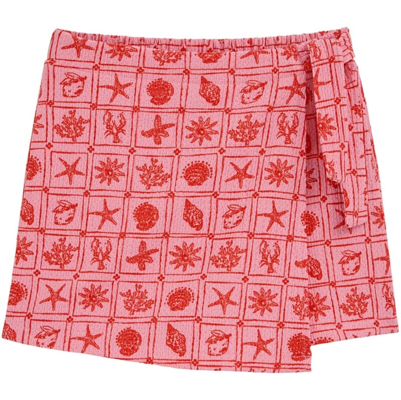 WE Fashion Sukňa ružová / červená 68490625