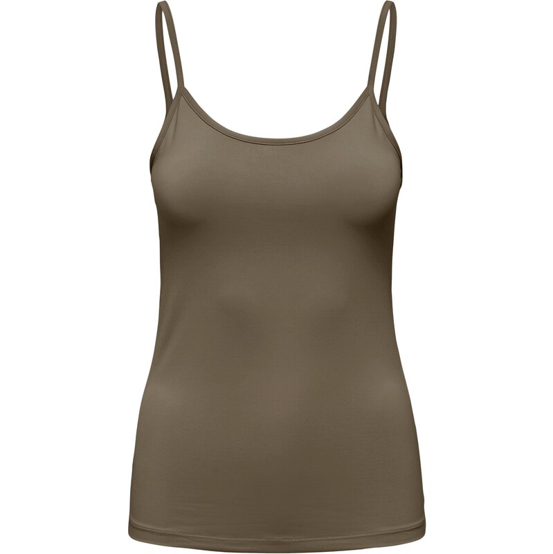 ONLY Top ONLEA tmavohnedá 68490634