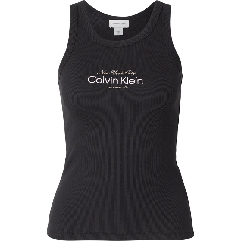 Calvin Klein Jeans Top svetlohnedá / rosé / čierna 68490648