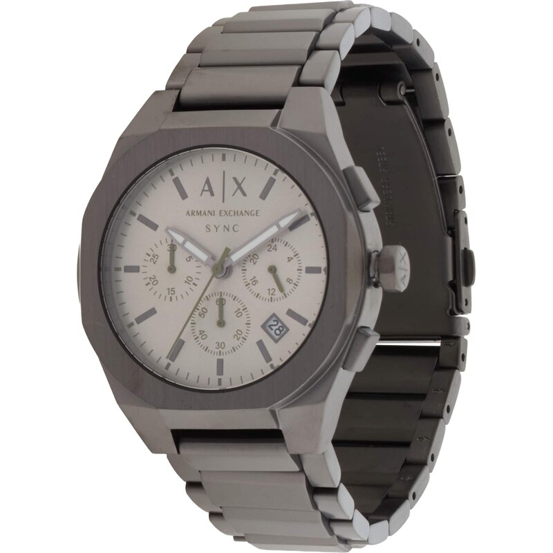 ARMANI EXCHANGE Analógové hodinky SYNC striebornosivá 68490730