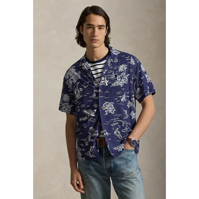 Polo Ralph Lauren košeľa pánska z viskózy 68488104
