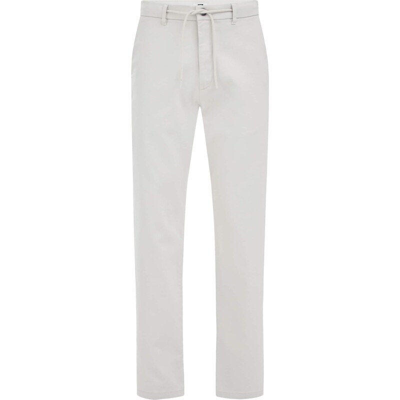 WE Fashion Chino nohavice svetlosivá 68490813