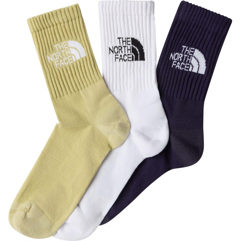 THE NORTH FACE Ponožky námornícka modrá / limetková / čierna / biela 68490827