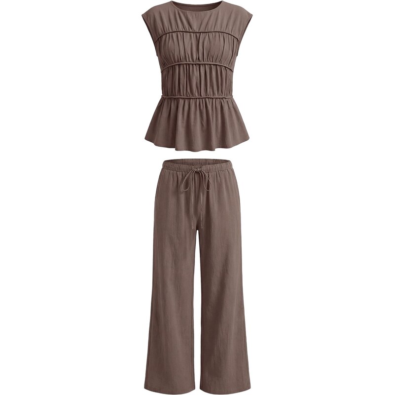 Imily Bela Nohavicový kostým hnedá 68490869