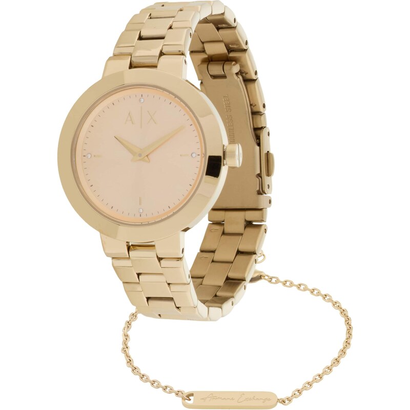 ARMANI EXCHANGE Analógové hodinky zlatá 68490952