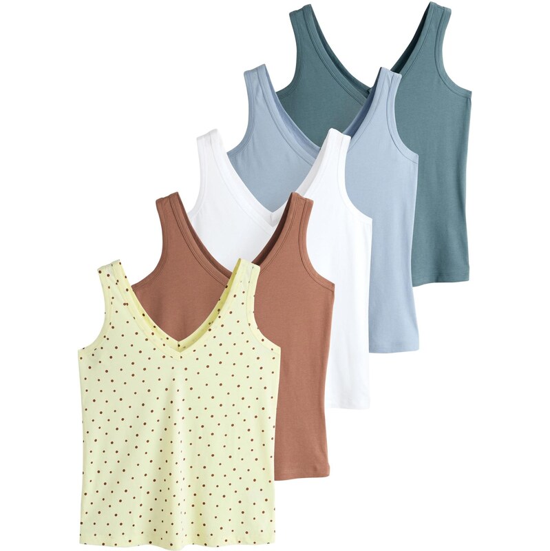 Next Top modrozelená / modrosivá / hnedá / limetková / biela 68490982