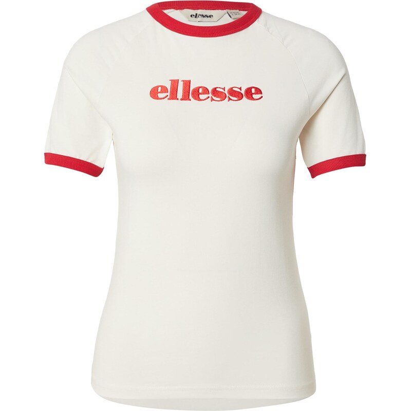ELLESSE Tričko Albenga červená / biela ako vlna 68491117