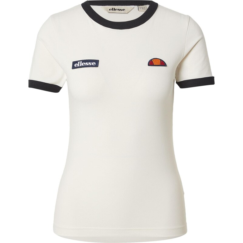 ELLESSE Tričko Fornello tmavooranžová / červená / čierna / šedobiela 68491119