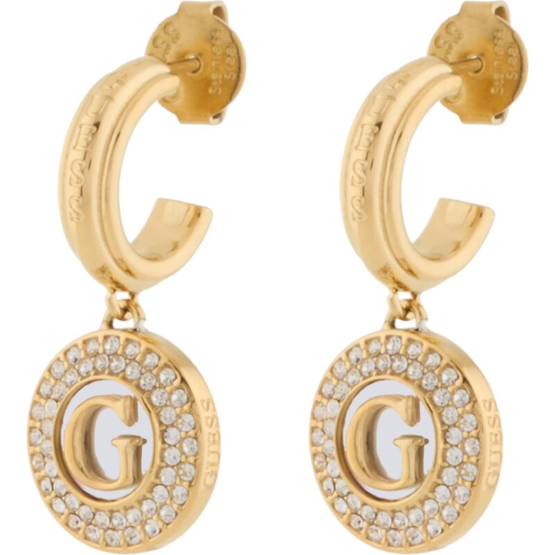 GUESS Náušnice G Talisman zlatá 68491173