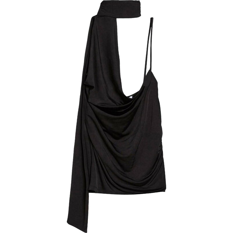 Bershka Top čierna 68491252