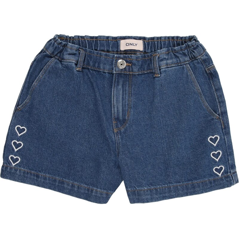 ONLY GIRLS Džínsy KOGCOMET modrá denim / biela 68491434