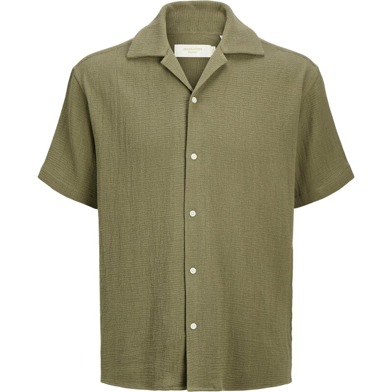 JACK & JONES Košeľa JORCOBA kaki 68501280