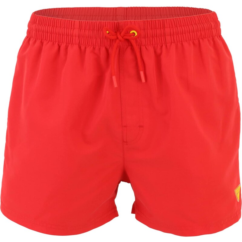 GUESS Plavecké šortky červená 68491473