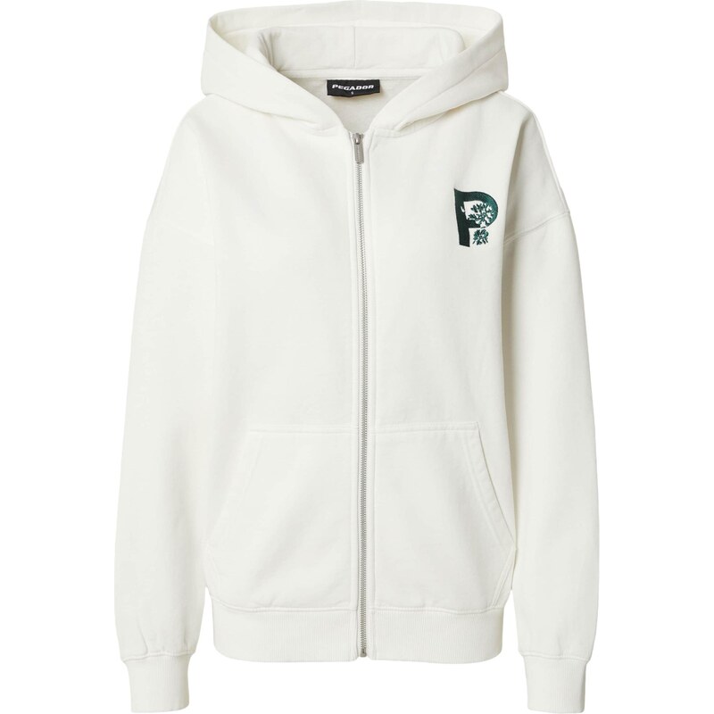 Pegador Tepláková bunda ALTEA tmavozelená / šedobiela 68491676