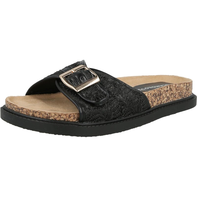 GLAMOROUS Šľapky čierna 68491663