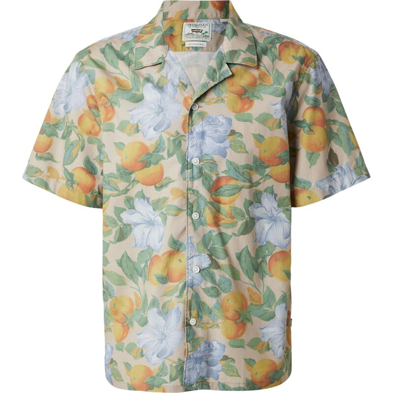 LEVIS Košeľa svetlomodrá / zelená / oranžová / svetlooranžová 68491739