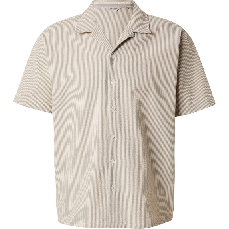 JJ Rebel Košeľa JREBHAVEN hnedá / svetlosivá 68491796