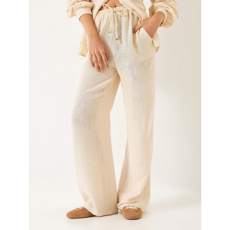 Bianco Lucci Nohavice béžová 68491852