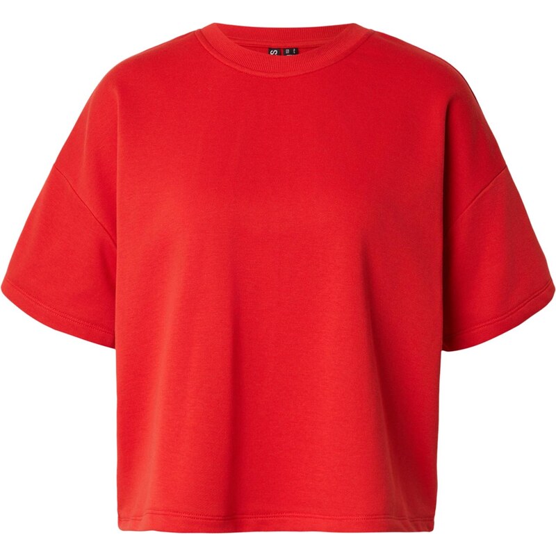 PIECES Mikina PCChilli červená 68501069