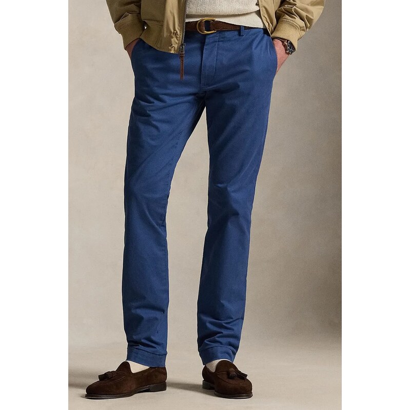 Polo Ralph Lauren nohavice slim fit pánske s bavlnou Slim Fit HDN Pant 68506540