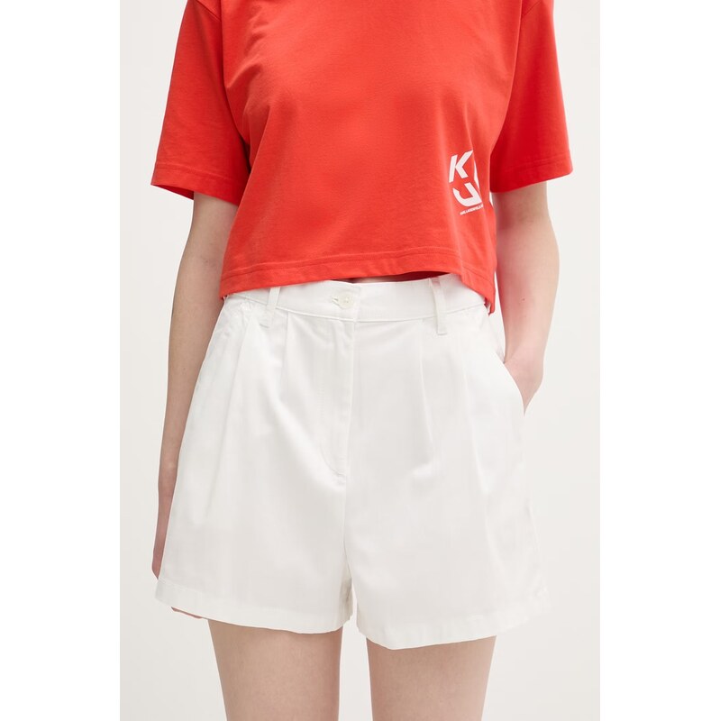 Tommy Jeans šortky dámske bavlnené s elastanom 68493837