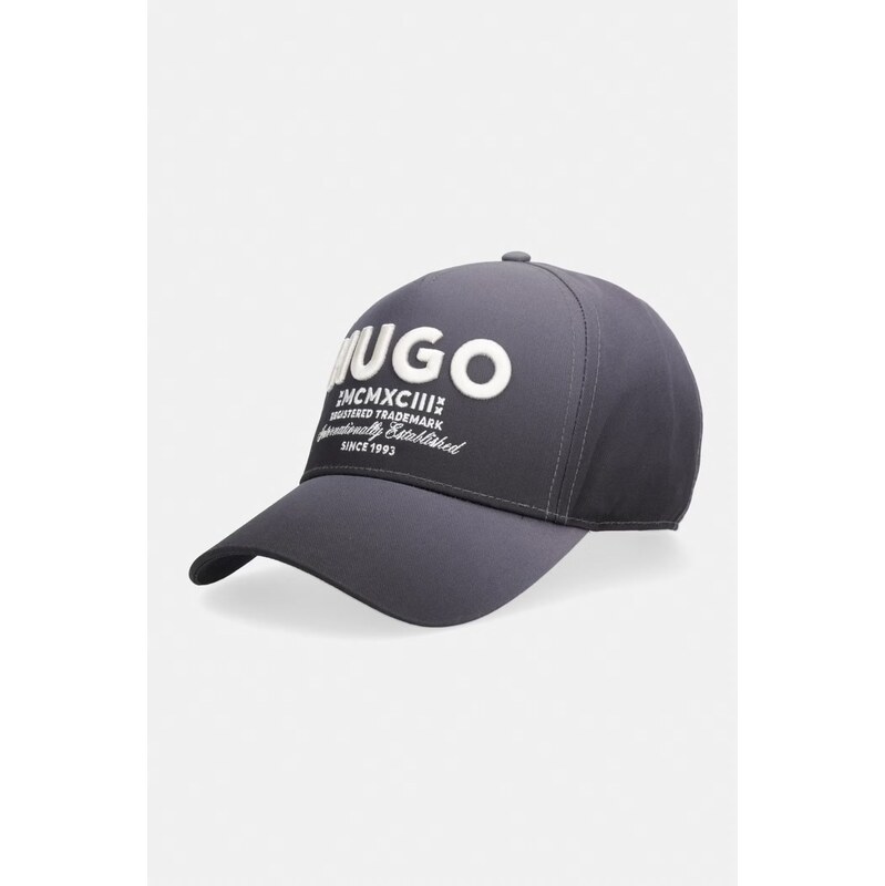 HUGO Blue HUGO modrá bejzbalová čiapka pánska bavlnená Merk-Degrade 68494194
