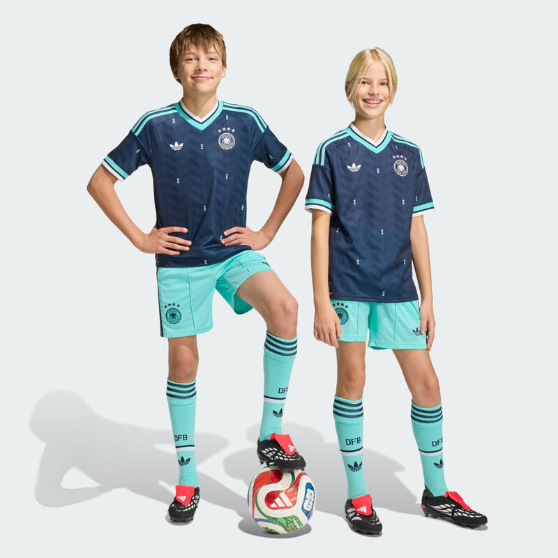 Adidas Detské hosťovské šortky Nemecko 26 68493457