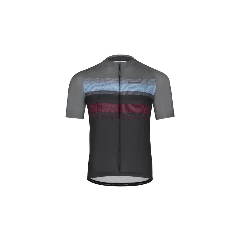 E-shop Etape Leader pánsky dres krátky rukáv sivá/antracit vel. L