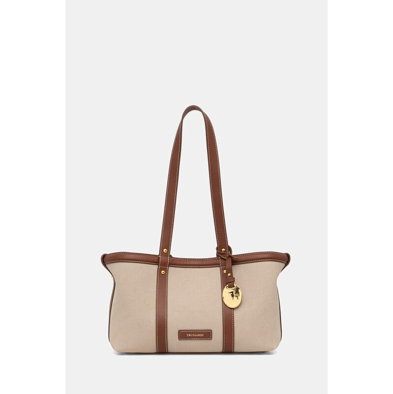 Trussardi kabelka typu shopper dámska bavlnená 68493694
