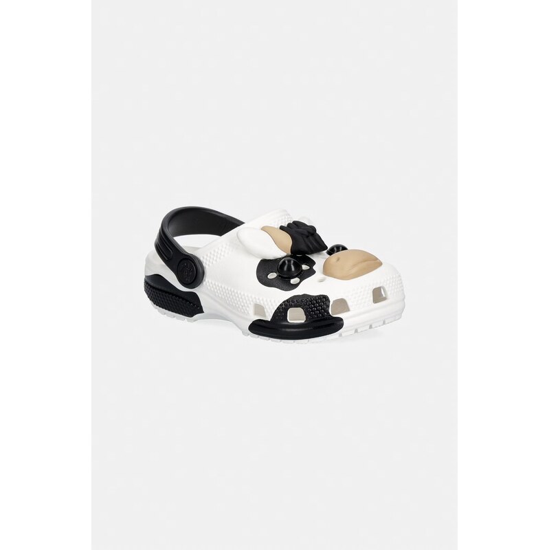 Crocs detské šľapky CLASSIC IAM COW GLOW T 68494372