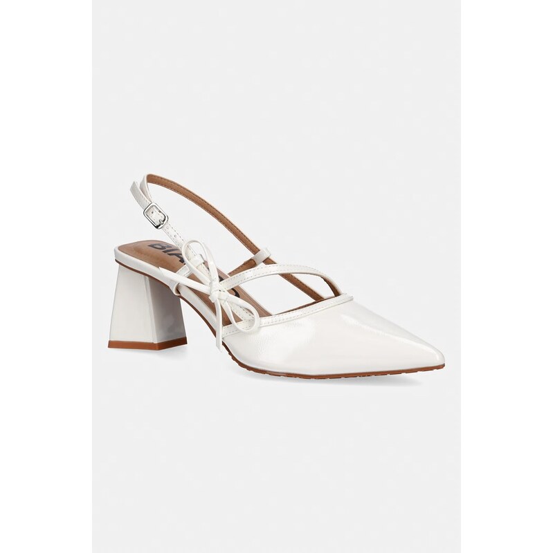 Bianco lodičky na podpätku BIAMARALYN 68494420