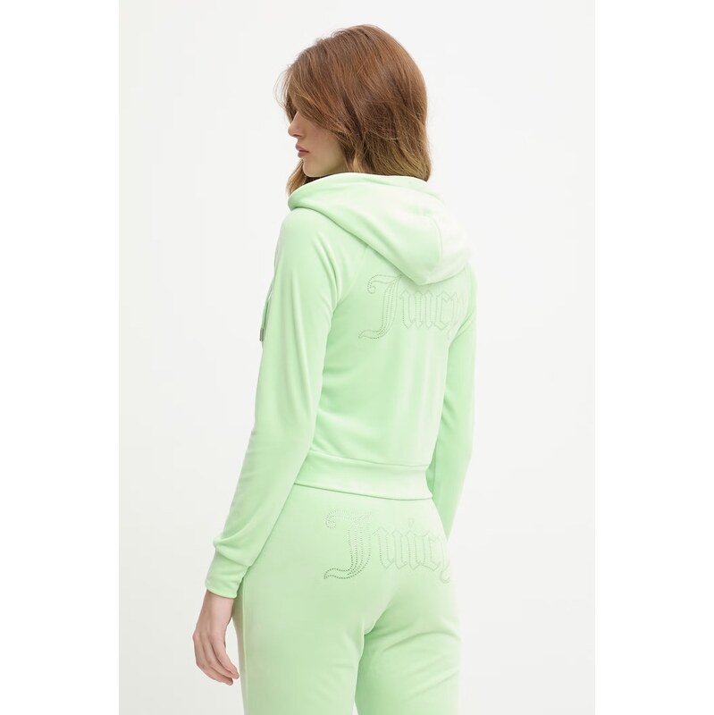 Juicy Couture dámska velúrová mikina s kapucňou MADISON COL OUT 68494501