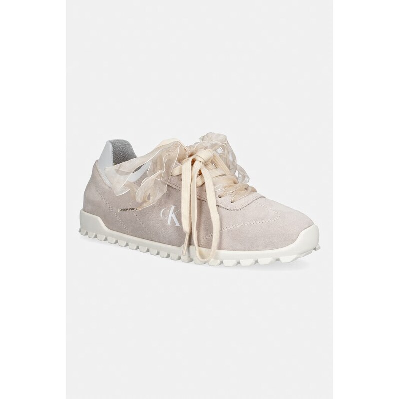 Calvin Klein LOW PROFILE RUN MG SUE DB LACES dámske tenisky 68495070