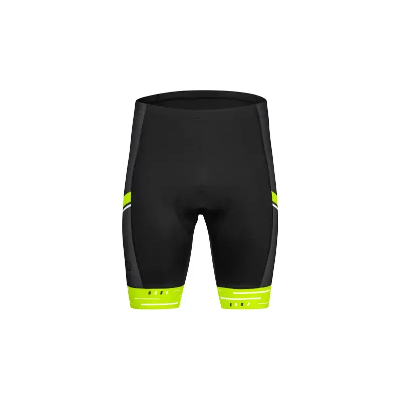 E-shop Etape Racing 2.0 pánske kraťasy s vložkou čierna/žltá fluo vel.