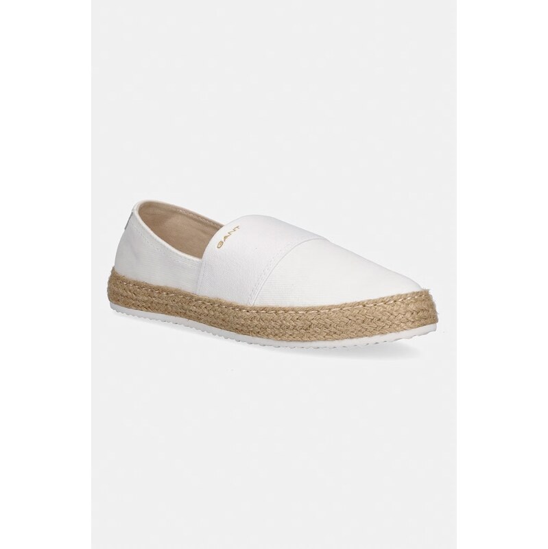 Gant espadrilky dámske bavlnené Raffiaville 68506806